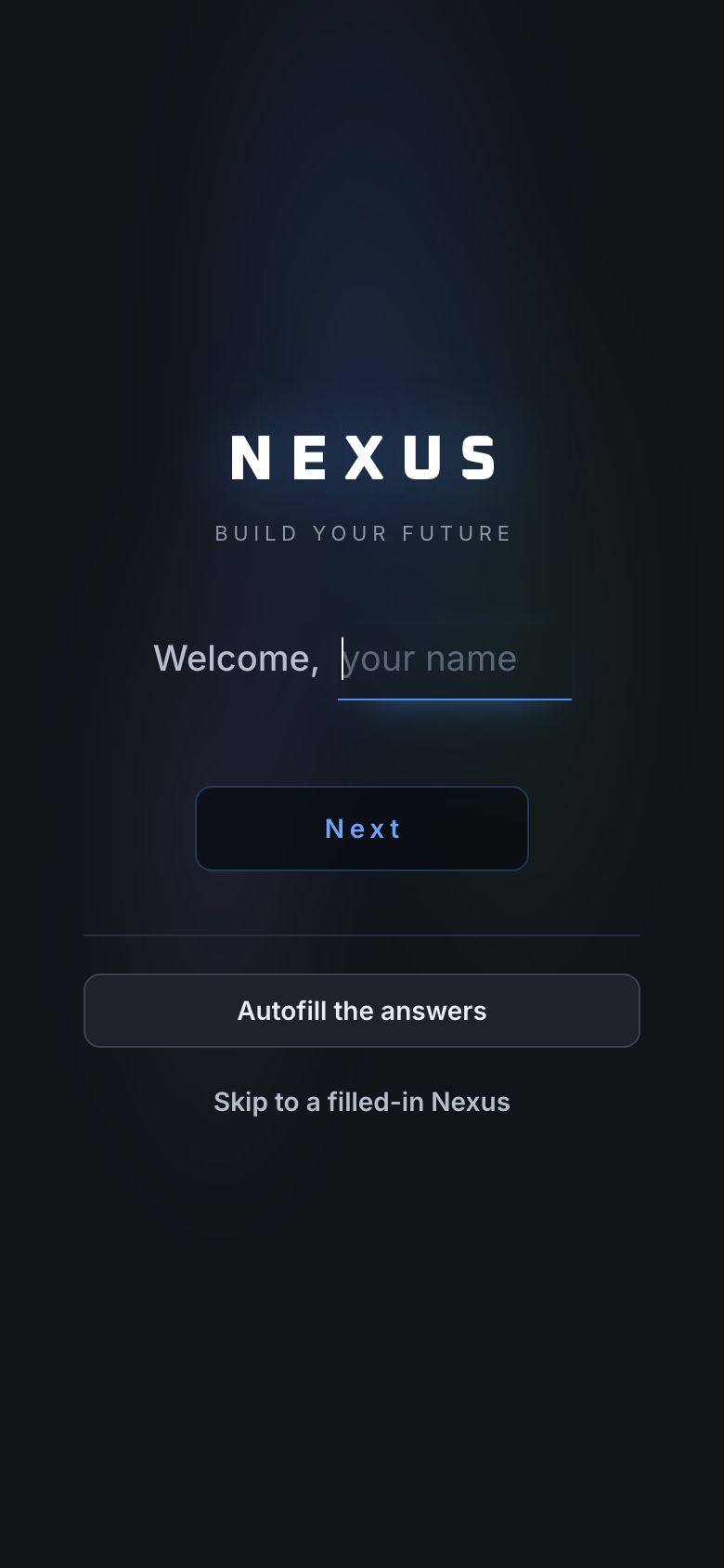 Nexus · Setup